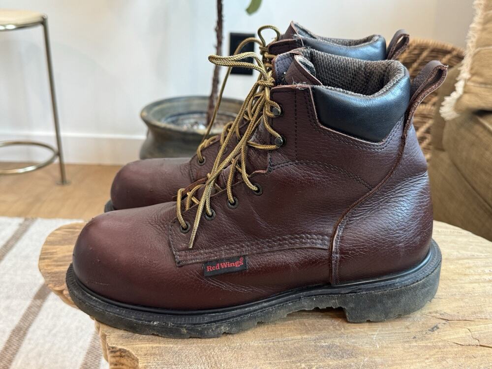 Red Wing Supersole 2.0 3504 Waterproof CSA Safety Toe Work Boot 10.5 Brown Men’s